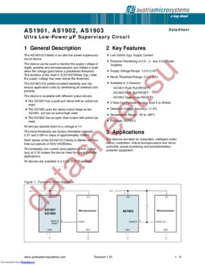 AS1903C26-T datasheet  