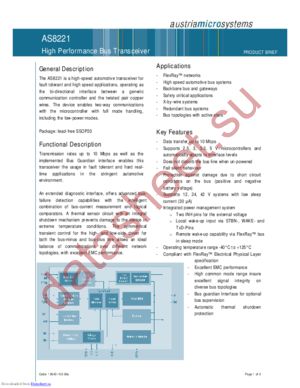 AS8221 datasheet  