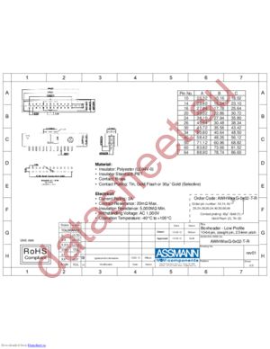 AWHW10-G-0102-T-R datasheet  