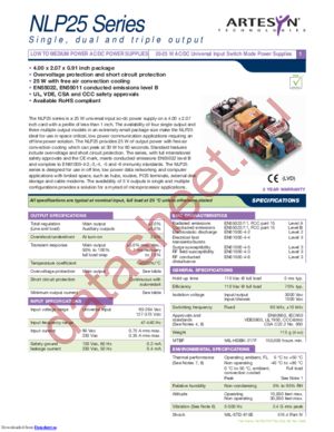 NLP25-7612 datasheet  