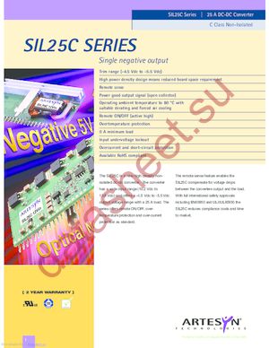SIL25C datasheet  