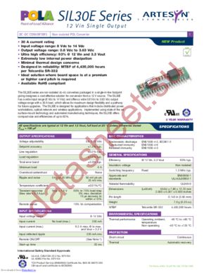 SIL30E-12W3V3-VJ datasheet  