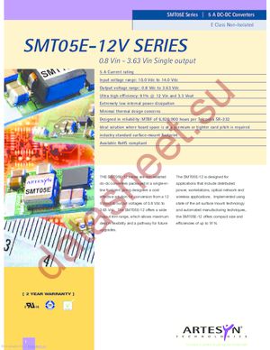 SMT05E-12W3V3J datasheet  