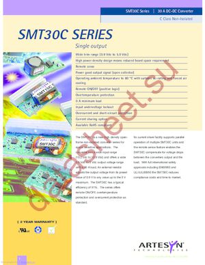 SMT30C datasheet  