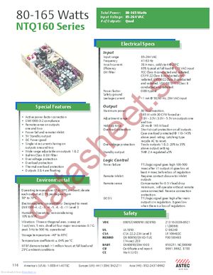 NTQ162 datasheet  