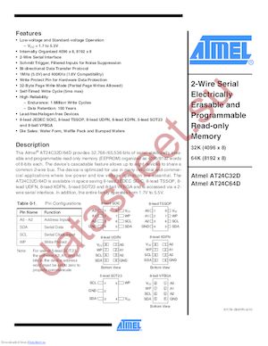 AT24C32D-WWU11M datasheet  