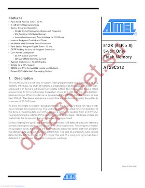 AT29C512_08 datasheet  