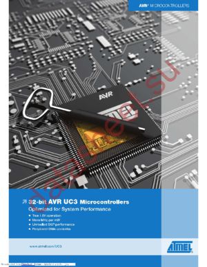 32UC3L032-ZAUT datasheet  