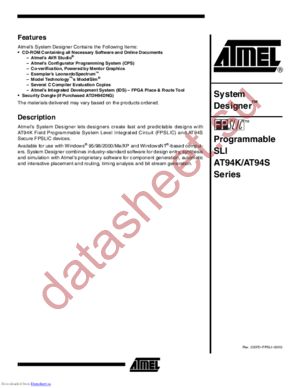 ATDM94KSW2 datasheet  