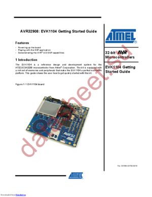 AT32UC3A464-C1UR datasheet  