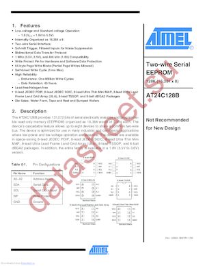 AT24C128BD3-DH-T datasheet  