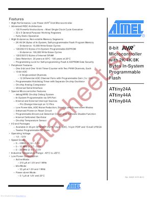 ATTINY44A-CCU datasheet  