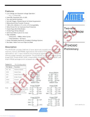 AT24C02C-W-11M datasheet  