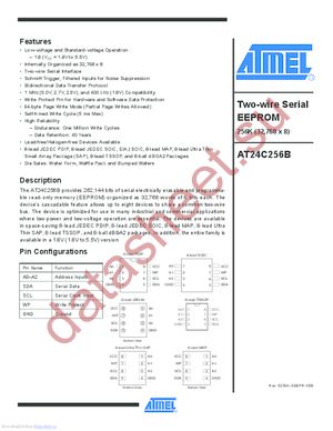 AT24C256BY1-YH-T datasheet  
