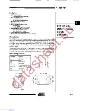 AT28BV64-30SIT/R datasheet  