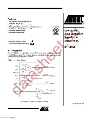 ATR4254 datasheet  