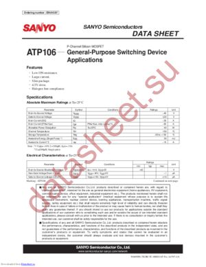 ATP106-TL-H datasheet  
