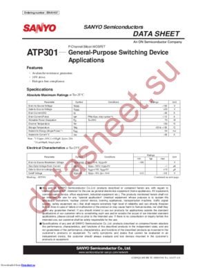 ATP301-TL-H datasheet  