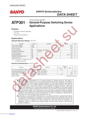 atp301 datasheet  