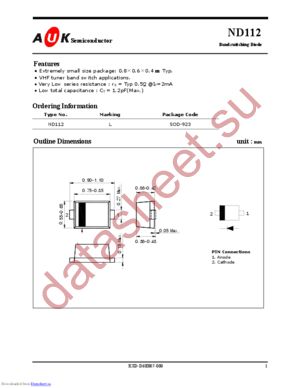 ND112 datasheet  