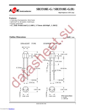 SB3318E-GB datasheet  