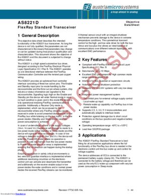 as8221d datasheet  