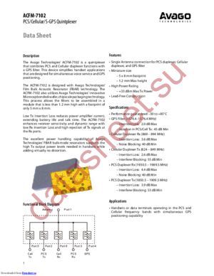 ACFM-7102-BLK datasheet  