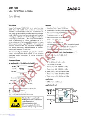 AGPS-F001-BLK datasheet  