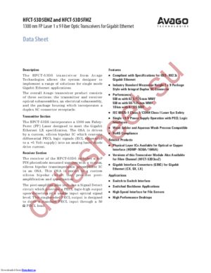 HFCT-53D5EMZ datasheet  