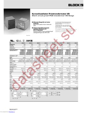 VB0.35/2/12 datasheet  