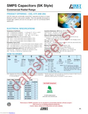 SK057C474MARTR1 datasheet  