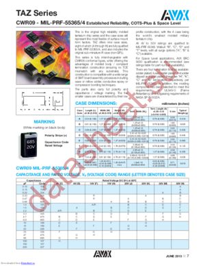 TAZH476J010CBSB0823 datasheet  