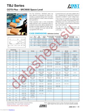 TBJD475K050CBLC9000 datasheet  