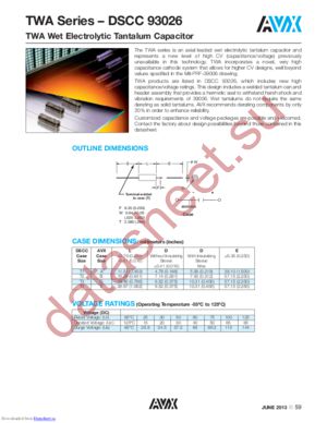 TWAE108K060SBDZ0000 datasheet  