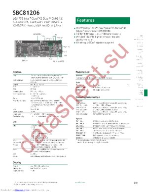 SBC81206VG datasheet  