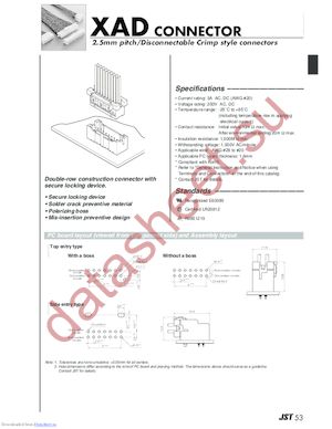 B08B-XADSS-N datasheet  