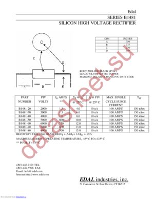 B1481 datasheet  