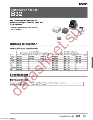 B32-1600 datasheet  