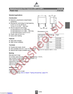 B32521C6473J datasheet  