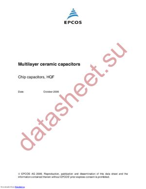 B37933K5010B260 datasheet  