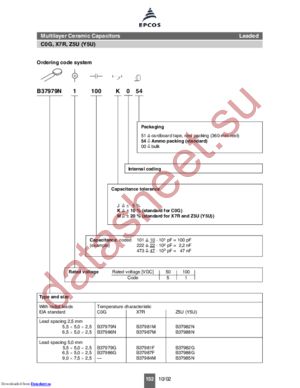 B37988G5105M000 datasheet  