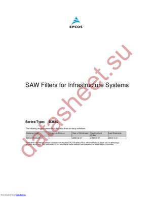 B3662 datasheet  