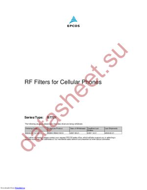 B39941-B7721-C910 datasheet  