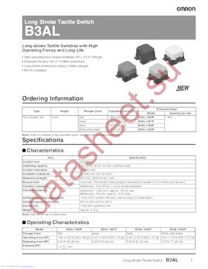 B3AL-1000P datasheet  