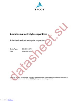 B41691A5158Q7 datasheet  