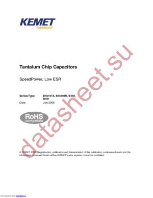 B45197A6156K409 datasheet  