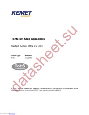 B45396R1477K509V10 datasheet  