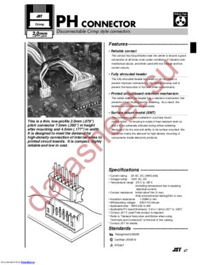 B12B-PH-K-S datasheet  