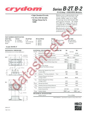 B552-2T datasheet  