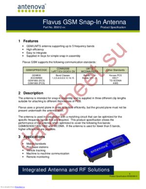 B5812-04 datasheet  